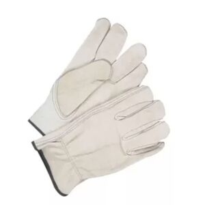 Bob Dale Gloves Leather Driver/Roper Gloves, 12, Grain Cowhide Palm Size medium